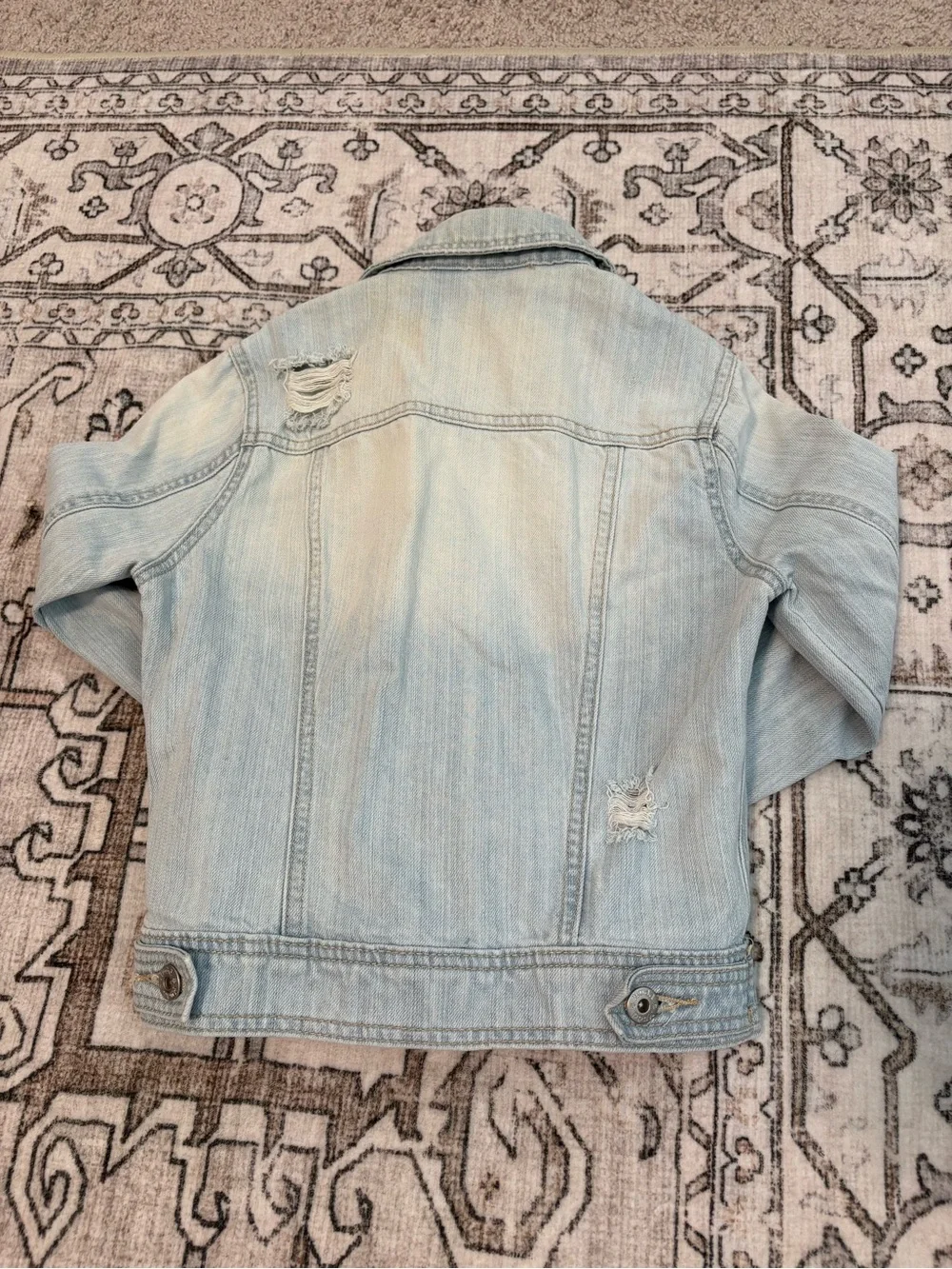 Girls Mudd Light Blue Denim Jacket